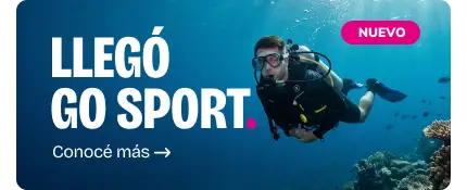 Conocé todo sobre nuestro nuevo servicio GO! SPORT